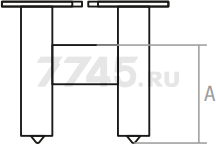 Фиксатор арматуры Стульчик-30 STARFIX 50 штук (SMD4-35363-50)