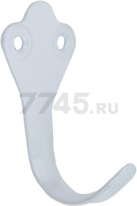Крючок для одежды STARFIX №2 белый (SMP-51802-1)