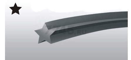 Леска для триммера d 2,4 мм x 15 м сечение звездочка STARTUL GARDEN (ST6059-24) - Фото 2