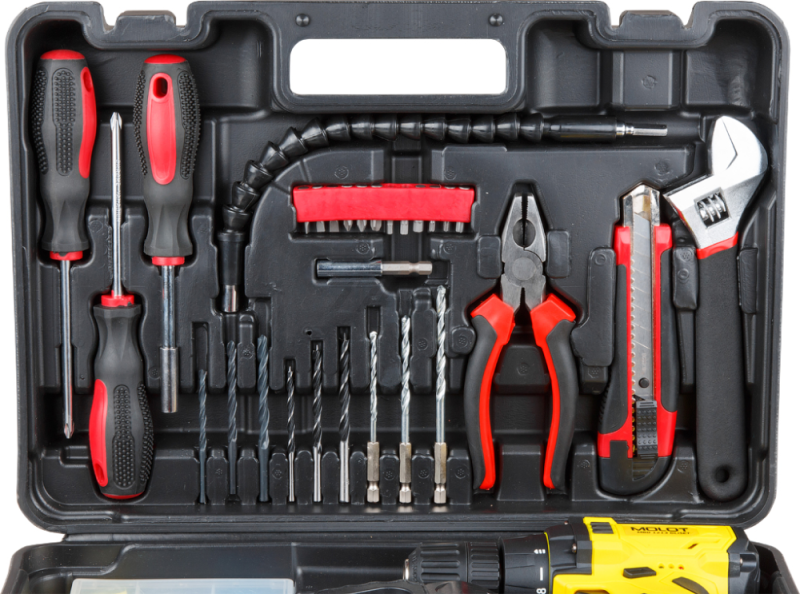 Дрель-шуруповерт аккумуляторная MOLOT MBD 1213 DLi SET (MBD1213DLiSET42621) - Фото 4