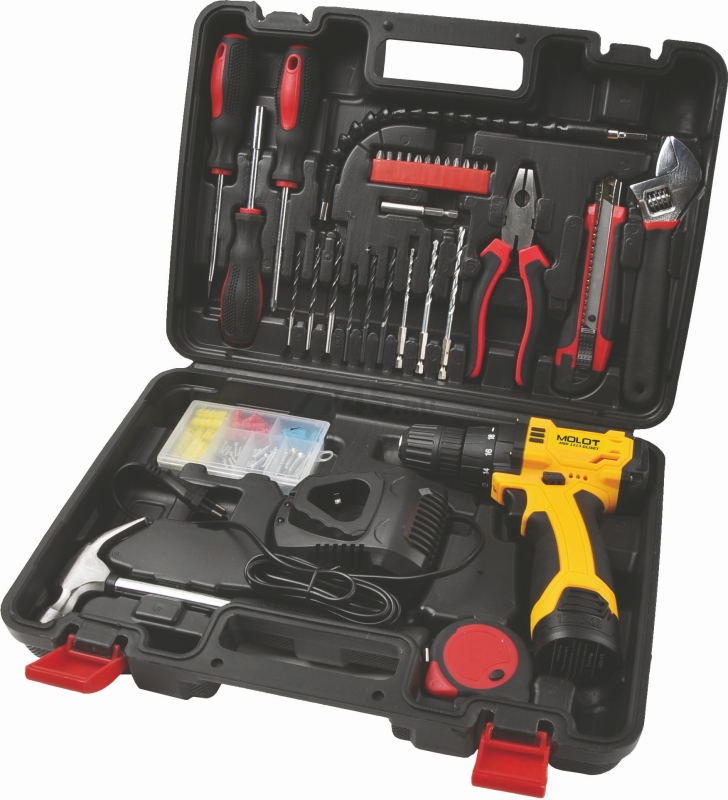 Дрель-шуруповерт аккумуляторная MOLOT MBD 1213 DLi SET (MBD1213DLiSET42621)