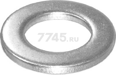 Шайба плоская М6 цинк DIN 125 STARFIX 200 штук (SMP1-75320-200) - Фото 3