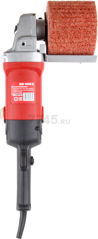 Шлифмашина щеточная WORTEX WS 1014 S (WS1014S00019) - Фото 4