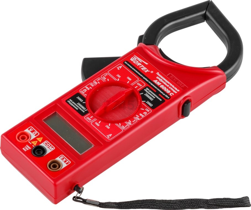 Клещи токоизмерительные WORTEX AM 6009 C (AM6009C00014) - Фото 3