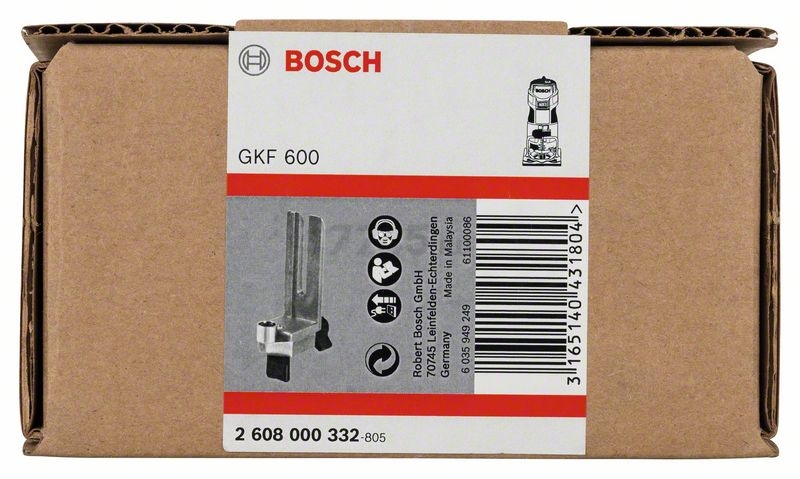 Направляющая для фрезера BOSCH GKF 600 (2608000332) - Фото 2