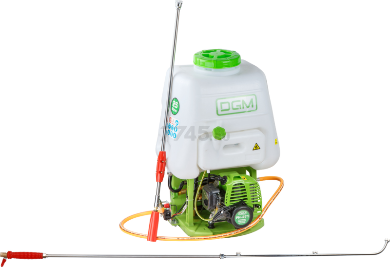 Опрыскиватель ранцевый бензиновый 25 л DGM PH-271 - Фото 10