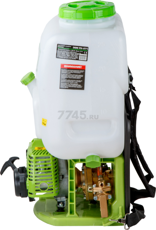Опрыскиватель ранцевый бензиновый 25 л DGM PH-271 - Фото 14