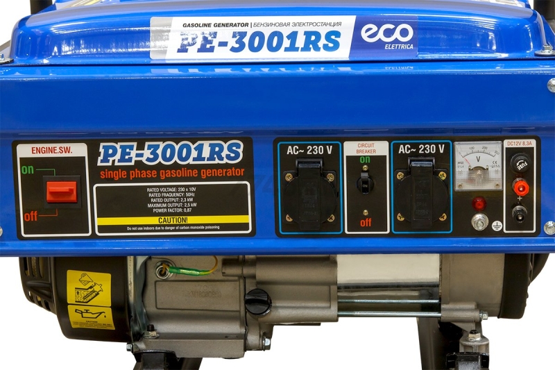 Генератор бензиновый ECO PE-3001RS - Фото 9