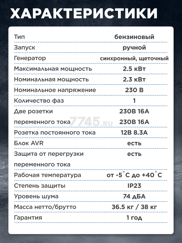 Генератор бензиновый ECO PE-3001RS - Фото 5