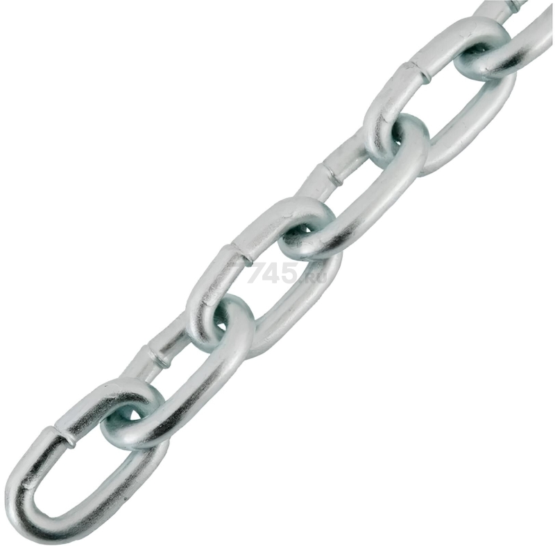 Цепь сварная короткозвенная оцинкованная SLC M5 DIN 766 STARFIX бухта 30 м (SMP-63685-30) - Фото 6
