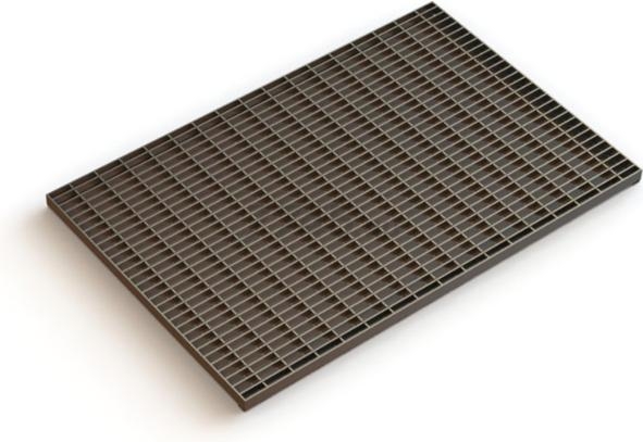 Решетка стальная 390х590 ECOTECK (П9РШ0001)