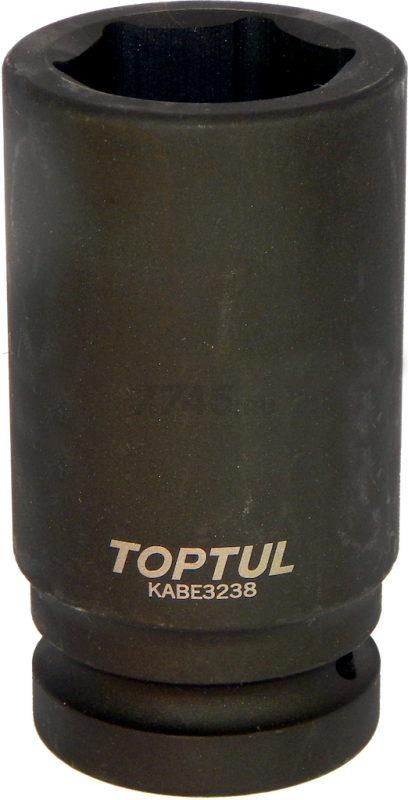 Головка ударная 1" 38 мм 6 граней глубокая TOPTUL (KABE3238)