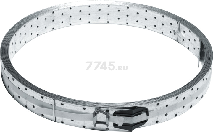 Лента монтажная перфорированная 40 мм LM белый цинк STARFIX бухта 10 м (SMP-54249-10)