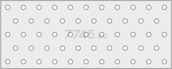 Пластина соединительная 40х80 мм PS белый цинк STARFIX (SMP-58214-1) - Фото 3