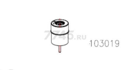 Корпус нижний для насоса ECO DP-752 (100319)