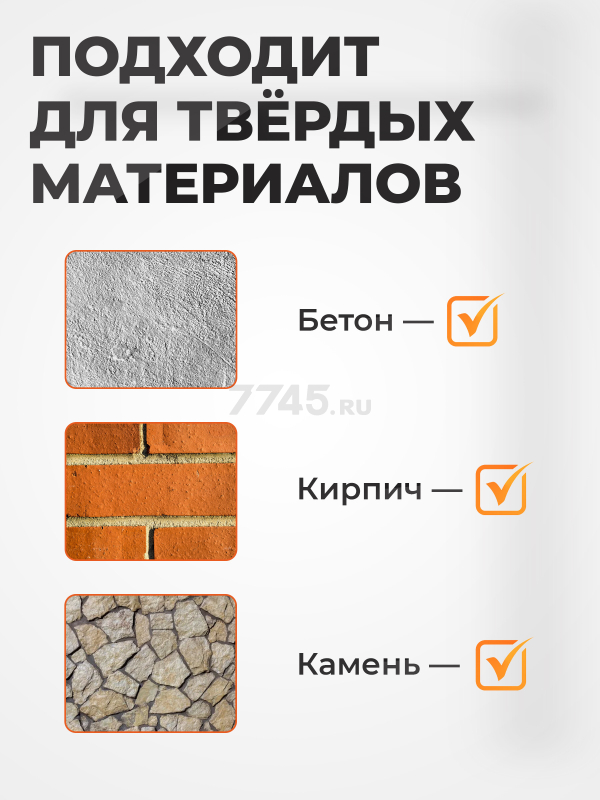 Зубило лопаточное SDS-max 50х400 мм GEPARD (GP0709-400) - Фото 5