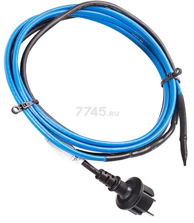Кабель греющий саморегулирующийся REXANT Extra Line 15MSR-PB 6 м 90 Вт (51-0618) - Фото 2