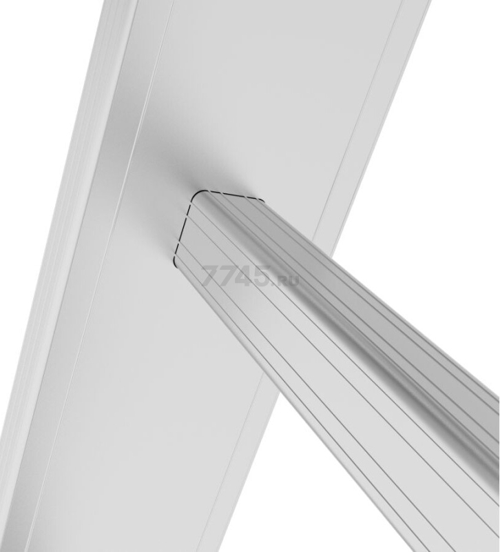 Лестница алюминиевая трехсекционная 631 см STARTUL Pro (ST9942-10) - Фото 3