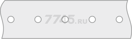 Лента перфорированная тарная 0,55х20 мм STARFIX рулон 25 м (SMP-16667-25) - Фото 2