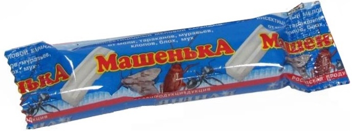 Мелок для борьбы с насекомыми Машенька Серебряная 20 г