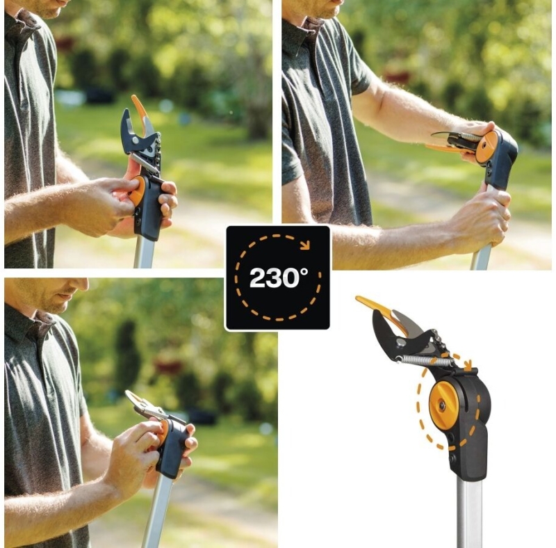 Сучкорез телескопический FISKARS UPX86 PowerGear (1023624) - Фото 13