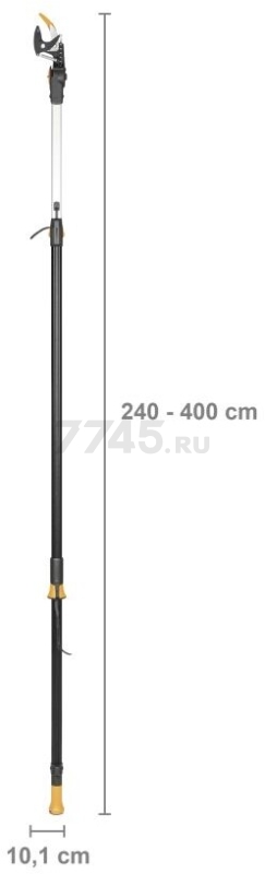 Сучкорез телескопический FISKARS UPX86 PowerGear (1023624) - Фото 8