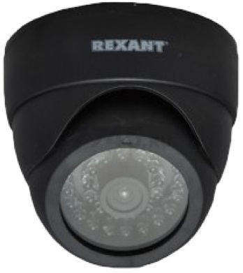 Муляж камеры видеонаблюдения REXANT черный (45-0230) - Фото 3