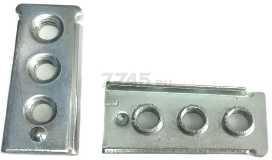 Пластина левая крепления колеса для газонокосилки ECO LG-433 (601025)