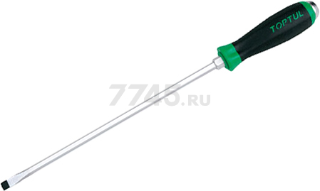 Отвертка ударная шлицевая SL10 400 мм TOPTUL Extra Long (FALB1040)