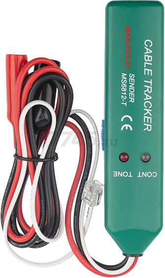 Тестер кабеля (трассоискатель) MASTECH MS6812 (13-1220) - Фото 7