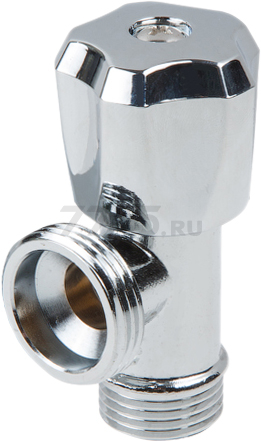 Кран вентильный 1/2"х3/4" для стиральной машины хром AV ENGINEERING (AVE2263412)