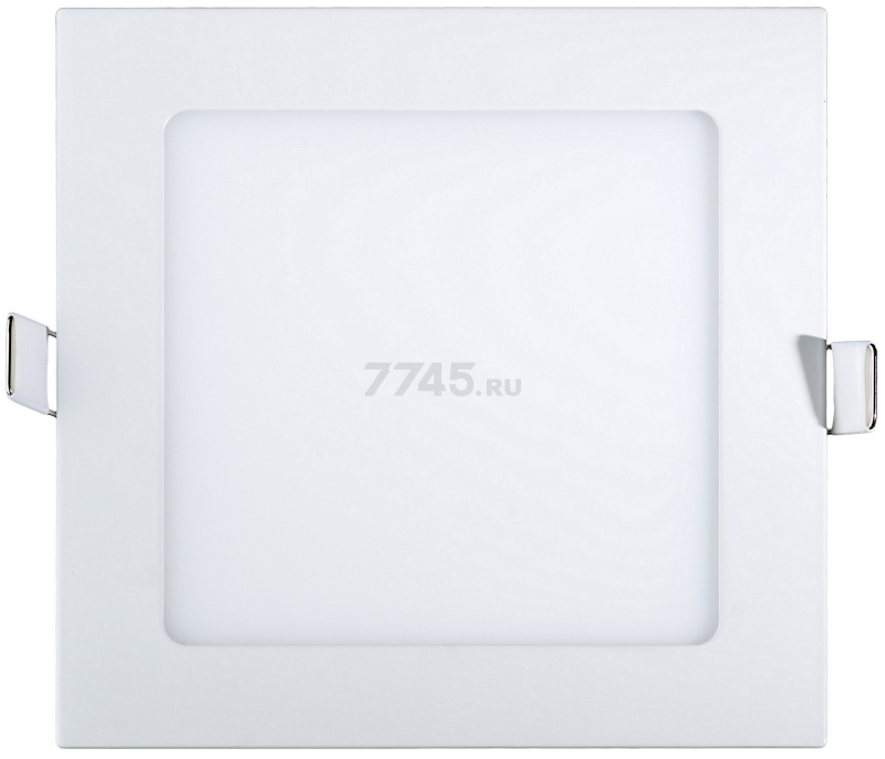 Светильник встраиваемый светодиодный 6 Вт 4000K TRUENERGY Slim Квадрат (10062) - Фото 3