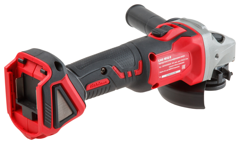 Шлифмашина угловая аккумуляторная WORTEX CAG 1812 E XLT SOLO (CAG1812E00029) - Фото 10