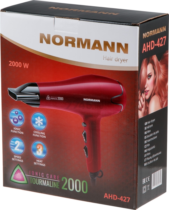 Фен NORMANN AHD-427 - Фото 11