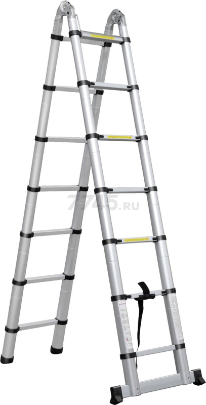 Лестница алюминиевая телескопическая 440 см STARTUL (ST9733-044) - Фото 7