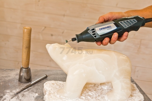 Насадка для гравера шлифовальная 10,3 мм DREMEL 85602 3 штуки (26155602JA) - Фото 2