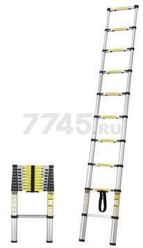 Лестница алюминиевая телескопическая 320 см STARTUL (ST9734-032) - Фото 7