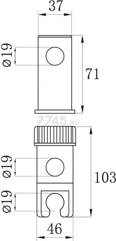 Душевой гарнитур AV ENGINEERING AVSSS-028 - Фото 9