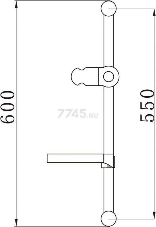 Душевой гарнитур AV ENGINEERING AVSSS-029 - Фото 8