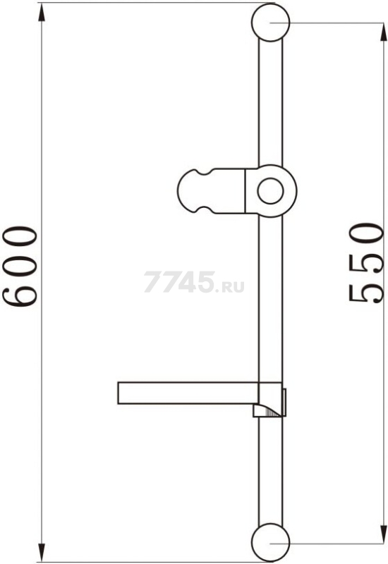 Душевой гарнитур AV ENGINEERING AVSSS-030 - Фото 8
