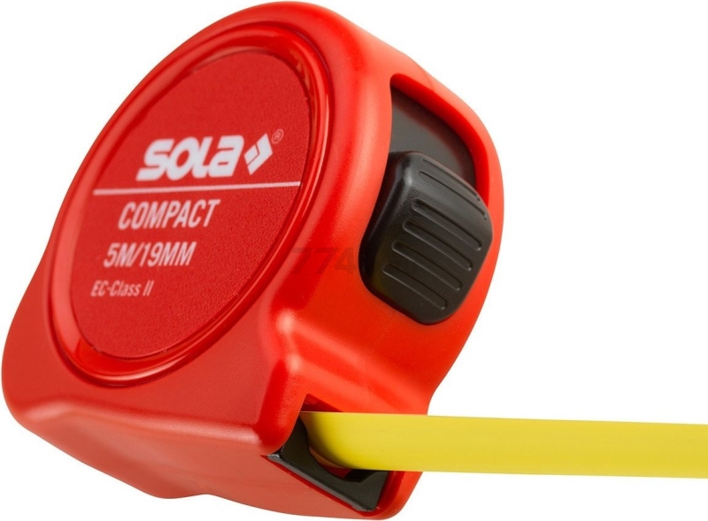 Рулетка 8 м SOLA Compact CO 8 (50500801) - Фото 10