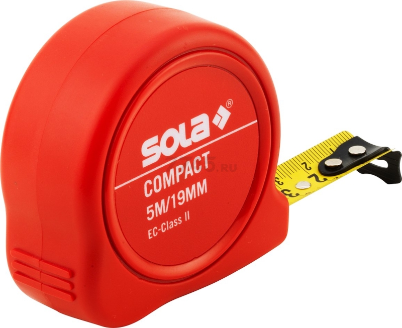 Рулетка 8 м SOLA Compact CO 8 (50500801) - Фото 3