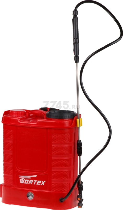 Опрыскиватель ранцевый аккумуляторный 12 л WORTEX KS 1240 Li SET (KS1240Li0029) - Фото 7