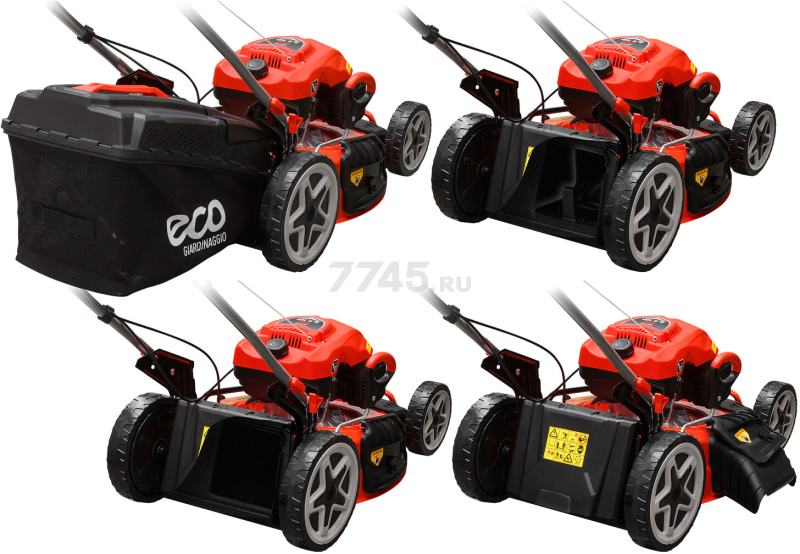 Газонокосилка бензиновая самоходная ECO LG-734 - Фото 11