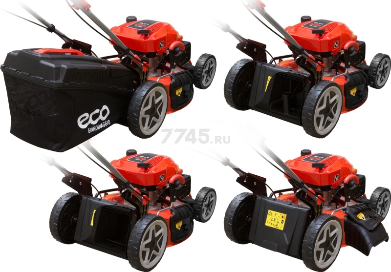 Газонокосилка бензиновая самоходная ECO LG-735 - Фото 10