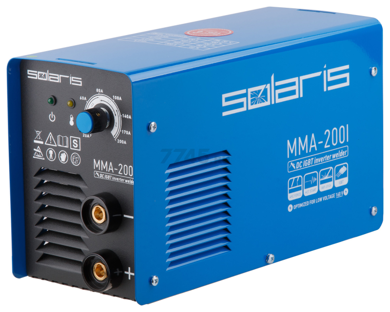 Инвертор сварочный SOLARIS MMA-200I - Фото 6