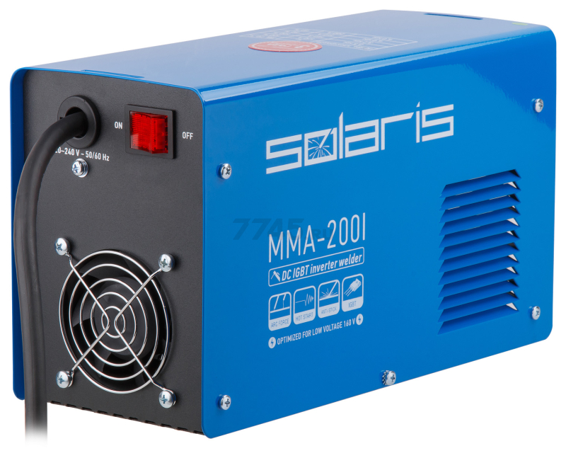Инвертор сварочный SOLARIS MMA-200I - Фото 7