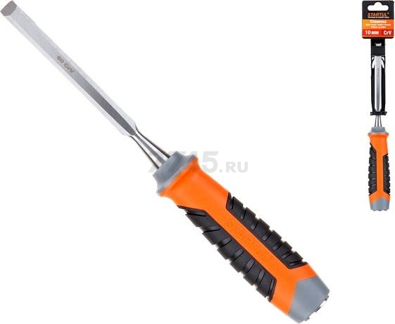 Стамеска плоская ударная 10 мм STARTUL PROFI (ST4075-10) - Фото 4