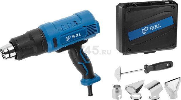 Фен строительный (термовоздуходувка) BULL HG 5501 (16031326) - Фото 9