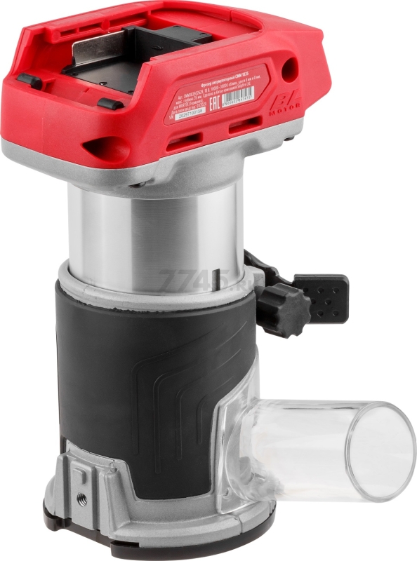 Фрезер кромочный аккумуляторный WORTEX CMM 1835 XLT SOLO (CMM183502629) - Фото 6